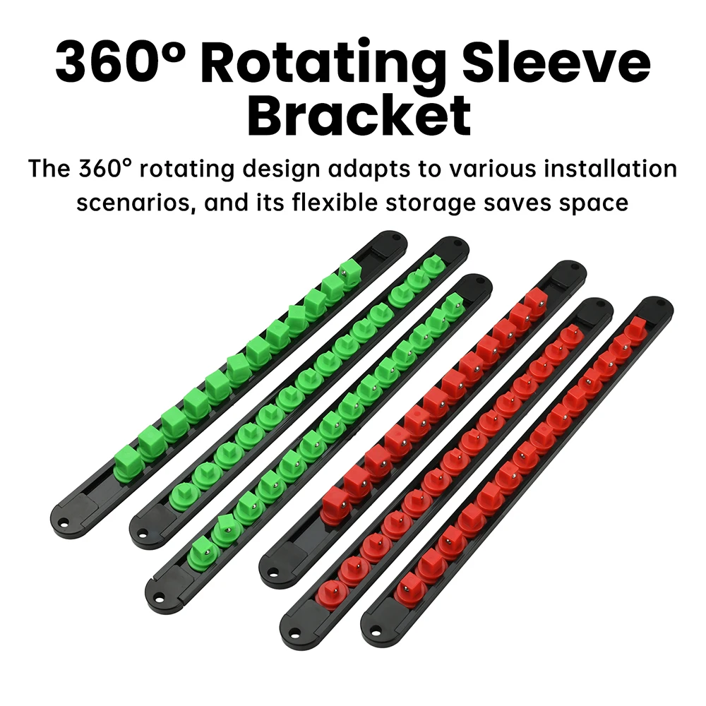 Universal Socket Clip Rail Holder & Organizer Tool Accessory