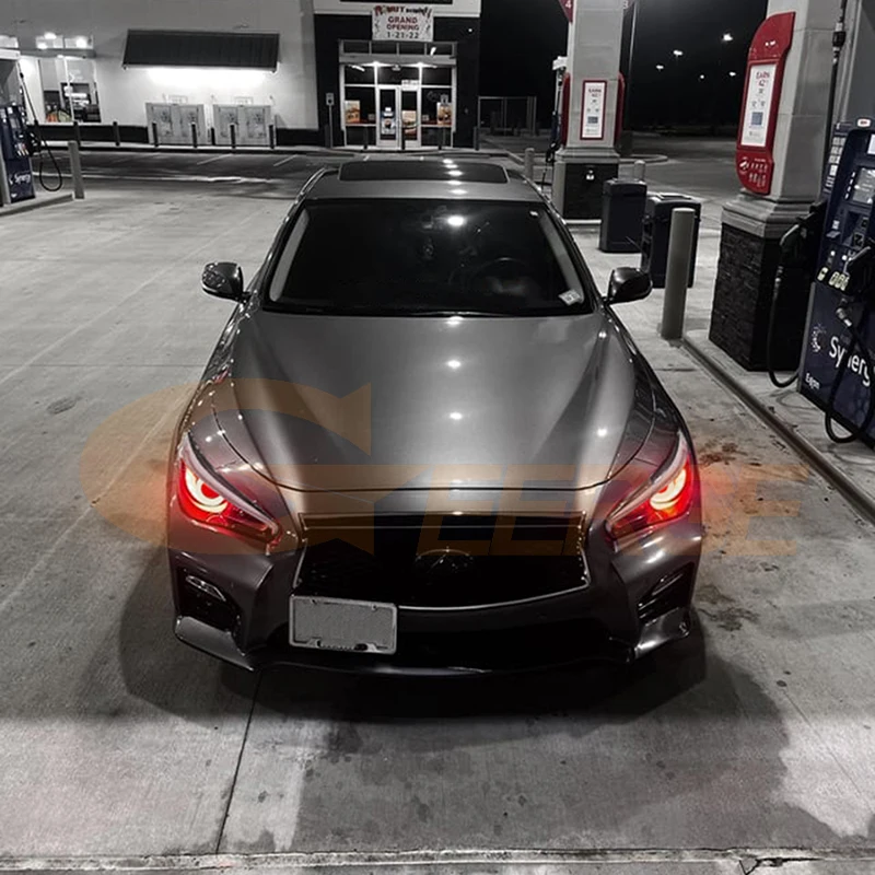 インフィニティストーンのLED For Infiniti Q50 V37 Q70 Q70L Y51 Multi Color RGB LED Angel