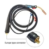 MIG Water Cooled Welding Torch Binzel Type MB 501D With Euro/Panasonic Connector and 3 Meters Cable 3