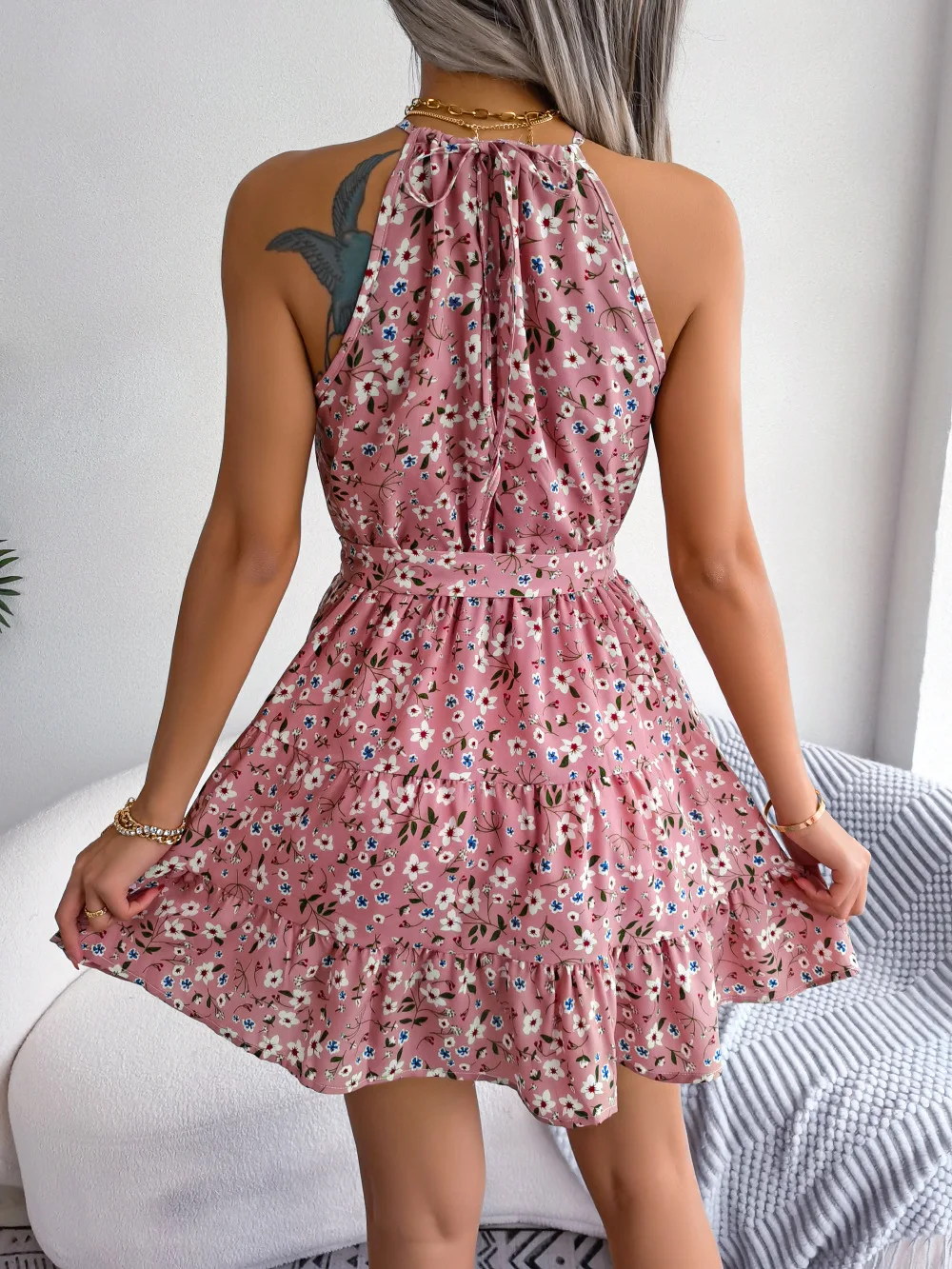 [ ] Sleeveless Mini Dress ★大人気★ Amazon.com: Zhiyouni Women's Summer Sleeveless Mini Dress V