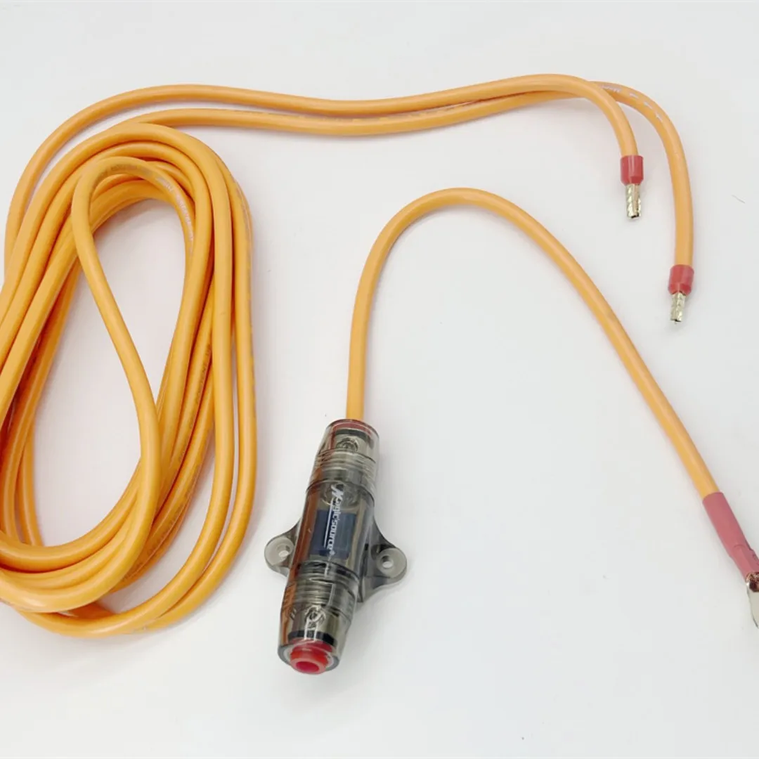 Car Audio Modified Horn Power Amplifier Advanced Pure Copper Sheathed Wire Car High-power Subwoofer Power Cord Audio Cable