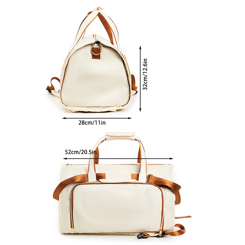 Foldable Travel Duffel Bag with Large Capacity and Expandable Storage - Image 2