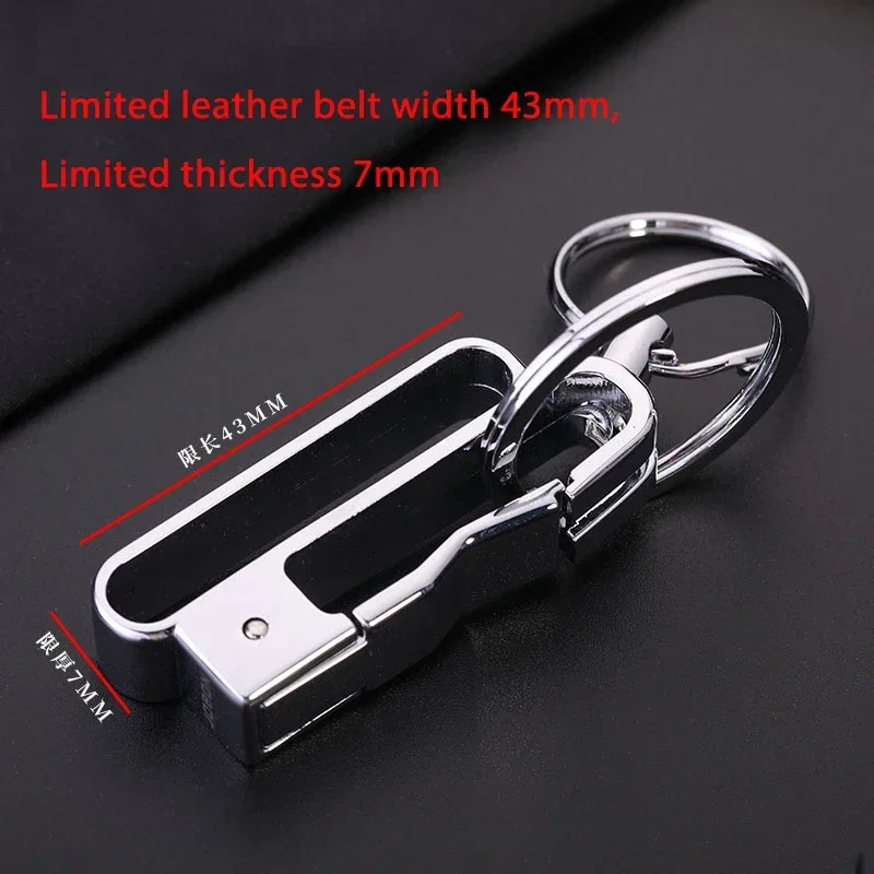 Schlüsselanhänger Mit Trigger Clip Herren Creative Metall Leder