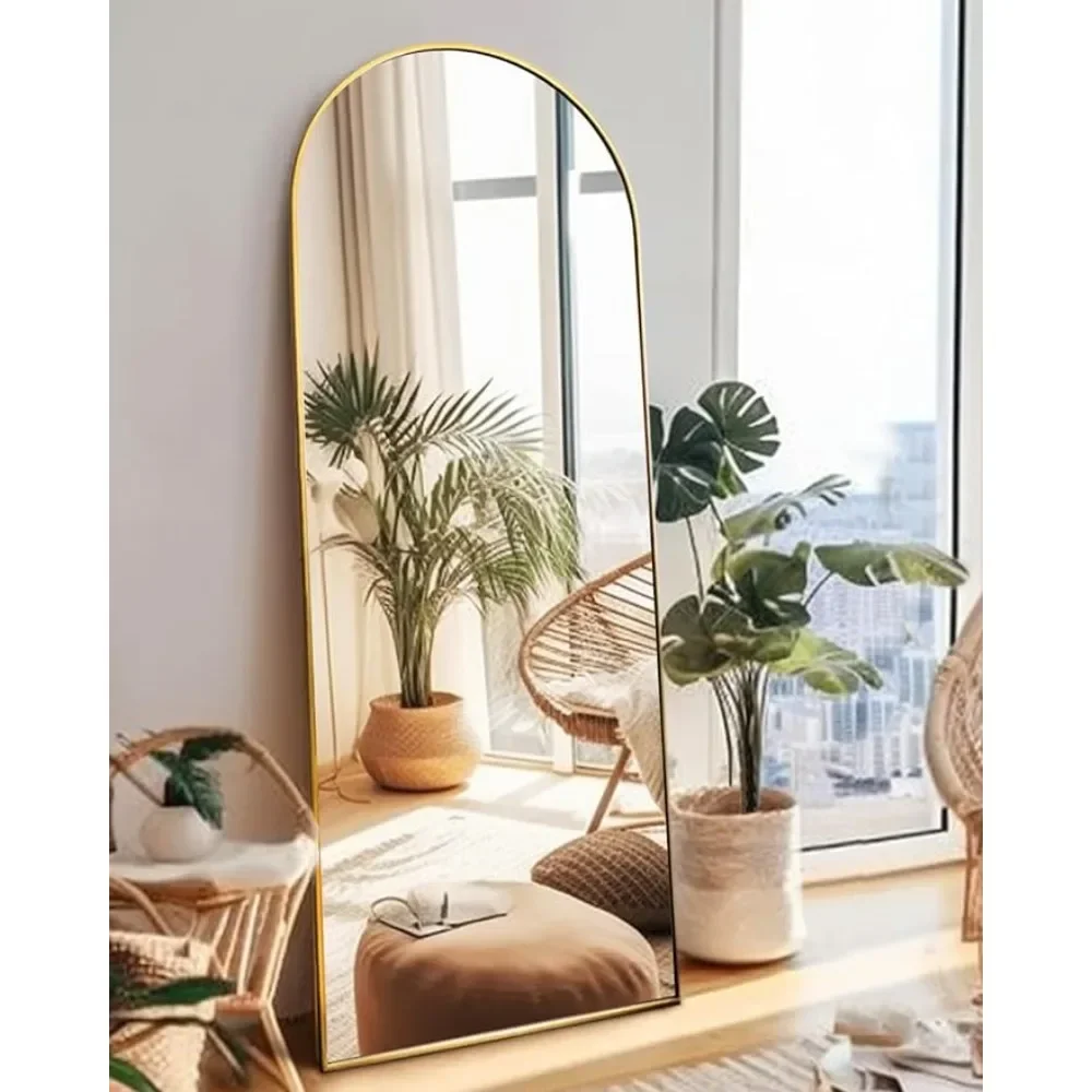 espelhos-completos-com-suporte-espelho-do-assoalho-parede-arqueada-montada-para-quarto-e-sala-de-estar-ouro