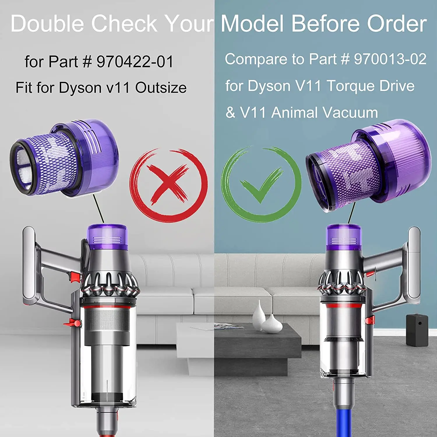 

3 шт., сменные фильтры для пылесоса Dyson V11