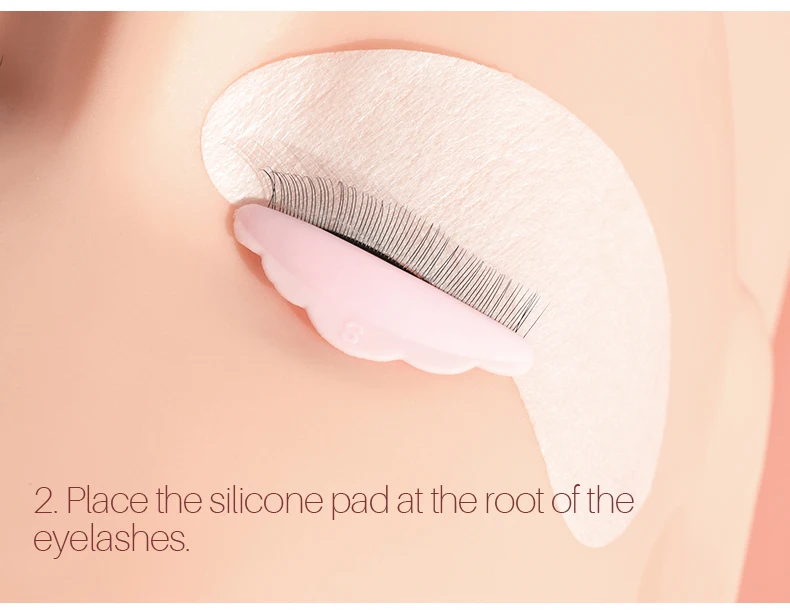 Wimpern Dauerwelle Silikon Dichtung Bunte Pads Weiche Langlebige Wiederverwendbare Frauen Make-Up Werkzeuge Hohe Qualität – Detail 8