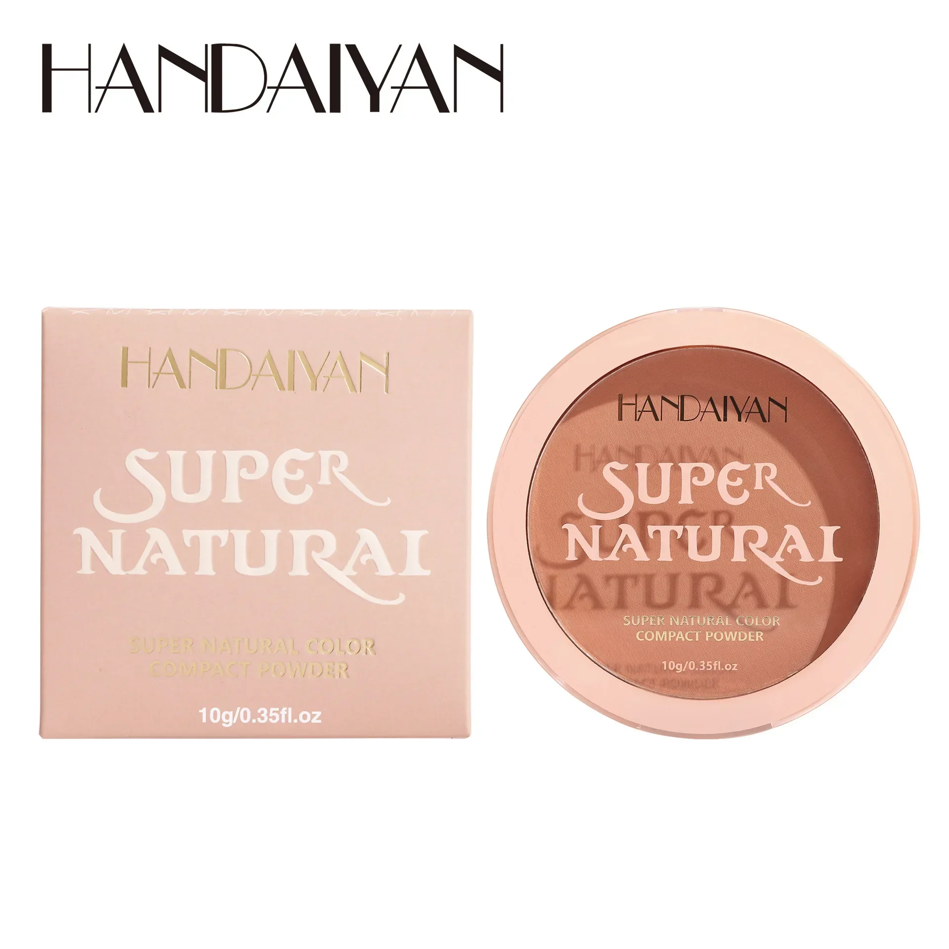 HANDAIYAN 8 Color Setting Powder Oil Control Matte Long Lasting 24h Natural Skin Color Fashion Powder Shrink Pores Concealer 10g setting powder,concealer powder