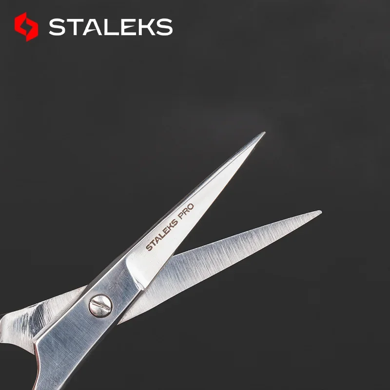 STALEKS Profession Eyebrow Scissors Double Eyelid Sticker Dead Skin Scissors Stainless Steel Beauty Scissors Makeup Tool SE-30-1 3
