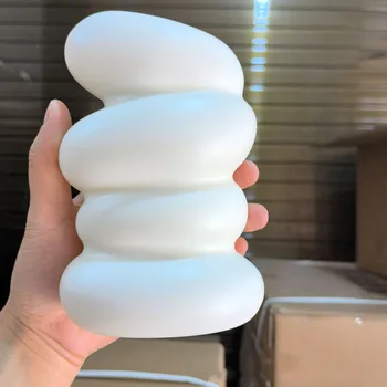 Vaso di fiori nordico Decorazione della stanza Decorazioni per la casa moderne Accessori interni Ornamento Camera da letto Tavolo da giardino Vaso decorativo per piante 1