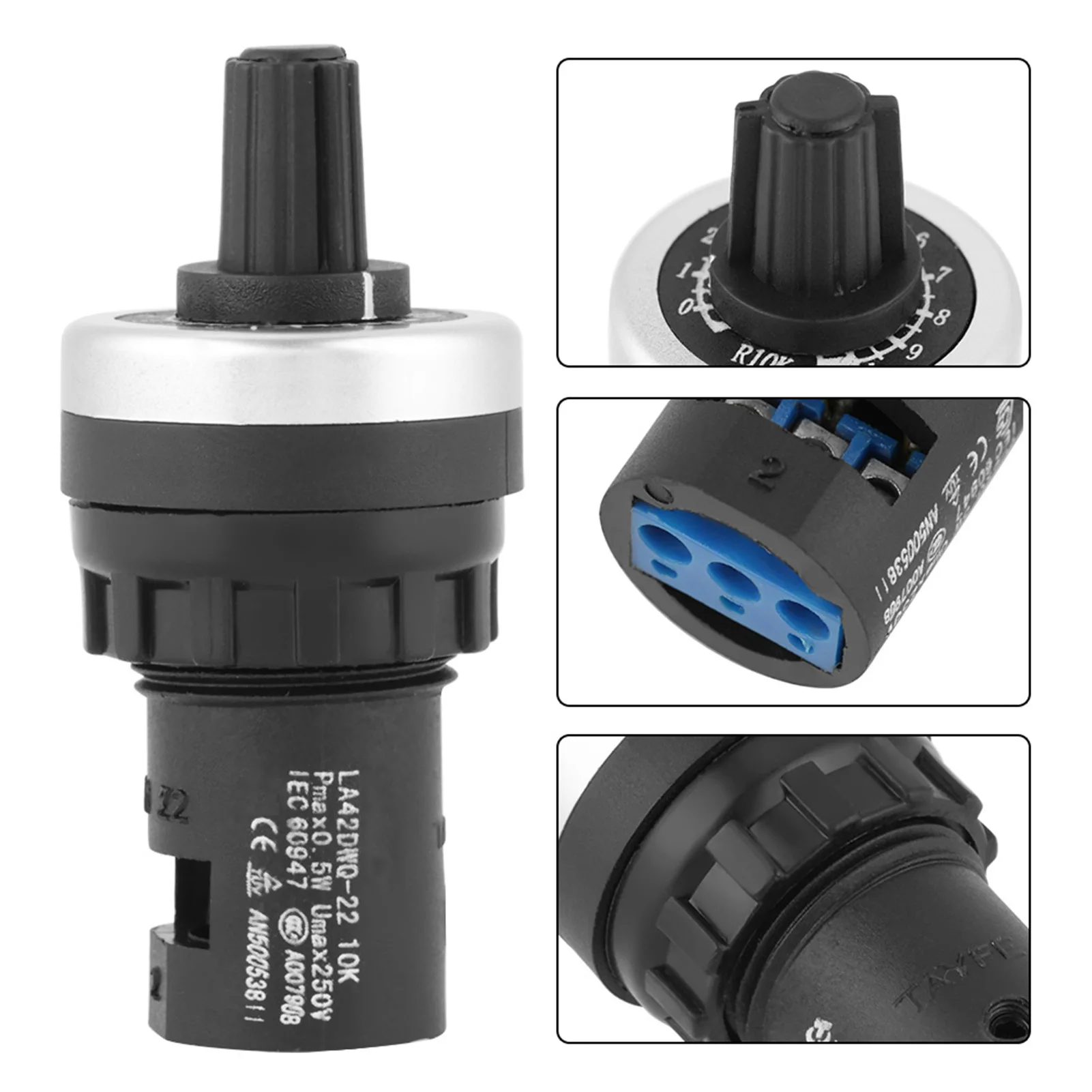 10k Potentiometer Panel Mount VSD VFD for Variable Speed Drive Invert