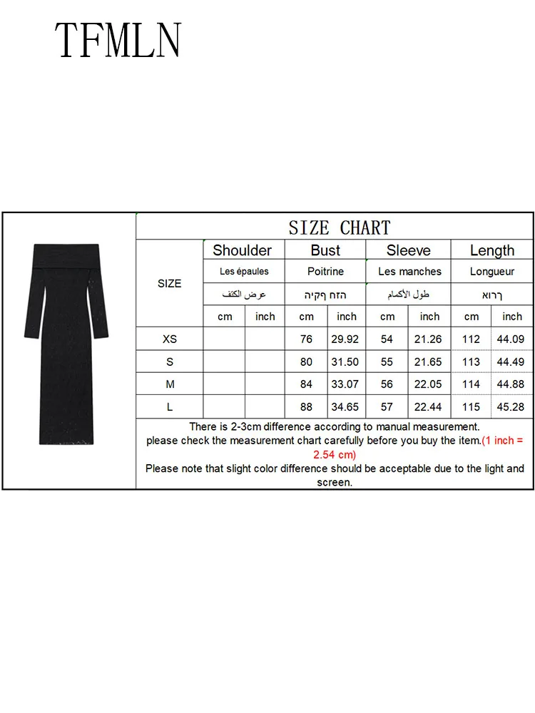 Elegant Slash Neck Lace Dresses For Women 2025 New Fashion Chic Side Zipper Causal Dress Vintage Long Sleeve Evening Party Dress
