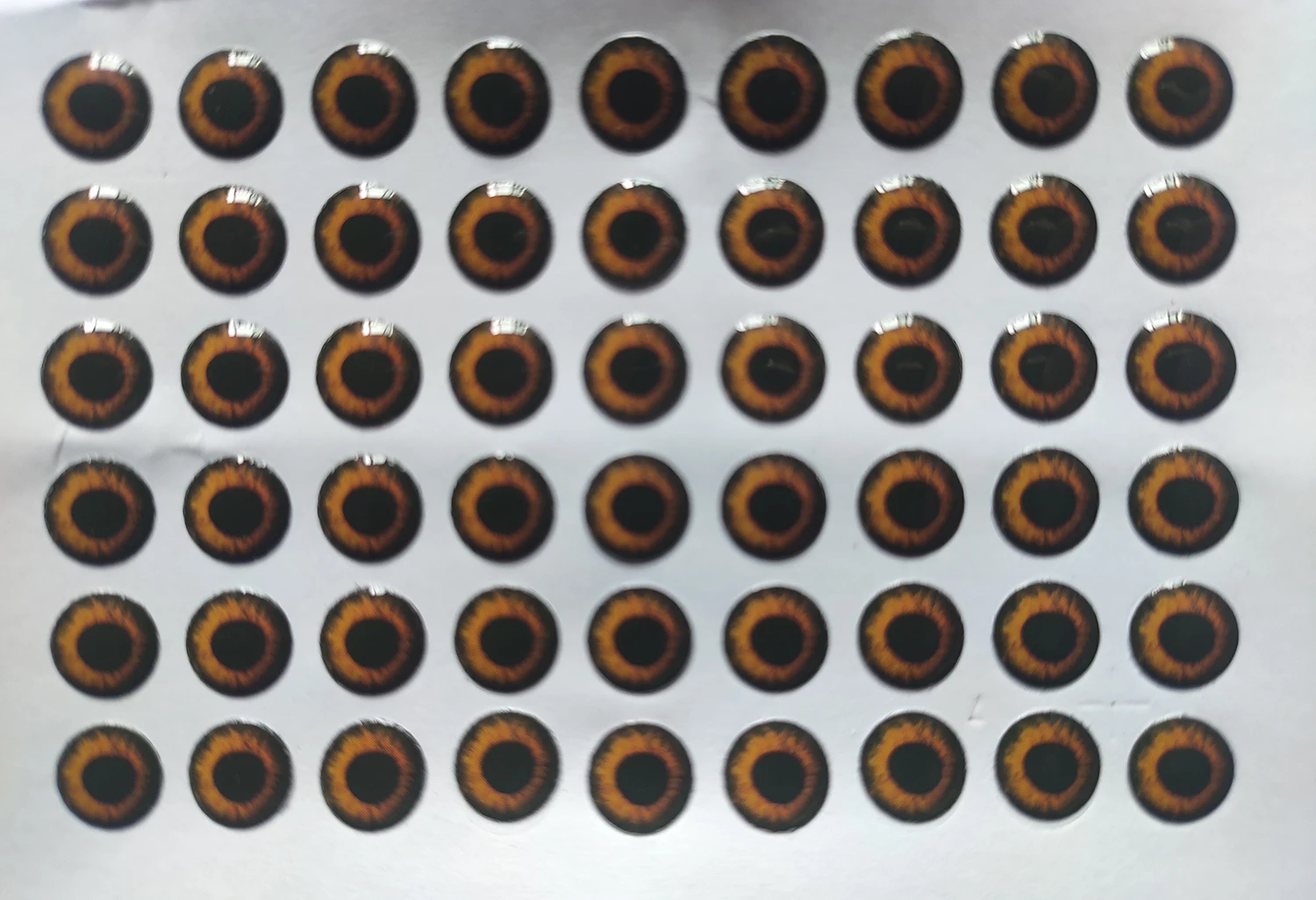 

3mm 4mm 5mm 6mm 7mm 3D Soft Holographic Shad Eyes Fishing Lure Jighead Solar Crankbait Crafts Dolls DIY Materials