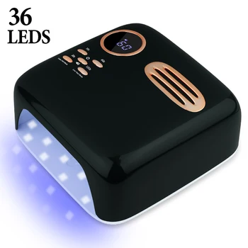 High Power Professional UV Nail Art Lamp 36LED Nail Dryer with 4 Timers and Auto Sensor for Gel Nail Polish Curing Nail Tools 1