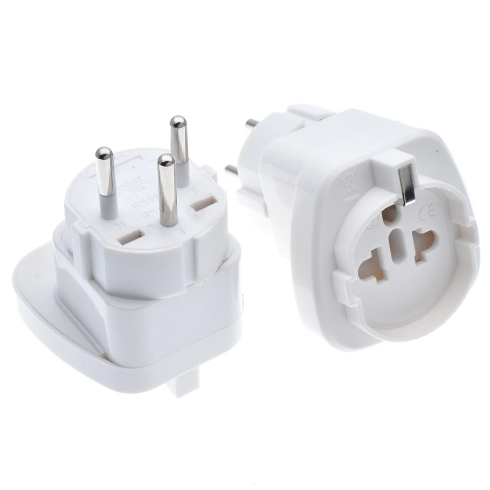 Adattatore Da Viaggio USA – Israele Myw-tech – Convertitore Spina Americana A Israeliana