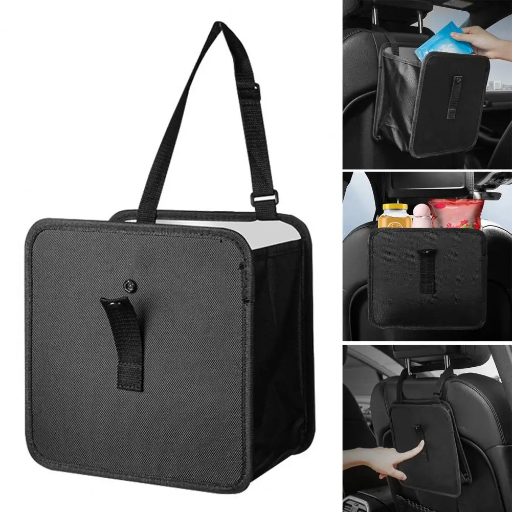 

Car Garbage Bag Multi-purpose Car Garbage Bag Portable Car Back Seat Trash Multifunctional Organizer with Adjustable Hanging