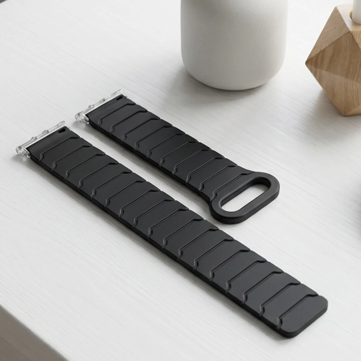 Magnetic Silicone Sport Watch Band Strap - Unisex Bracelet Accessory