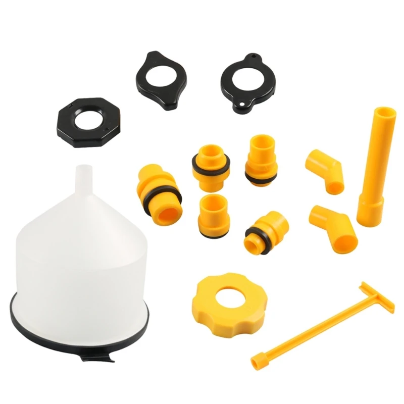 

Spill Radiator Coolant Filling Funnel Spill Proof Radiator Funnel Bleeder drop shipping
