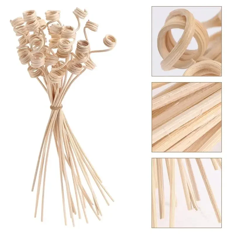 Reed Diffuser Refill Sticks 5-100pcs 2-3.5mm DIY Handmade Home Decor Extra Thick Rattan Aromatherapy