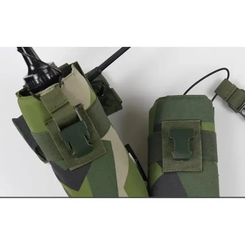 Walkie Talkie Camouflage Pouches German Flecktarn All Terrain Swedish 5