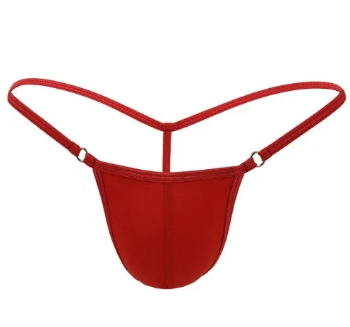 Men Sexy G-String Thong Stretchy Breathing Pouch T-Back Jockstrap Underwear Man's Underwear Thong Bikini Panties Erotic Lingerie