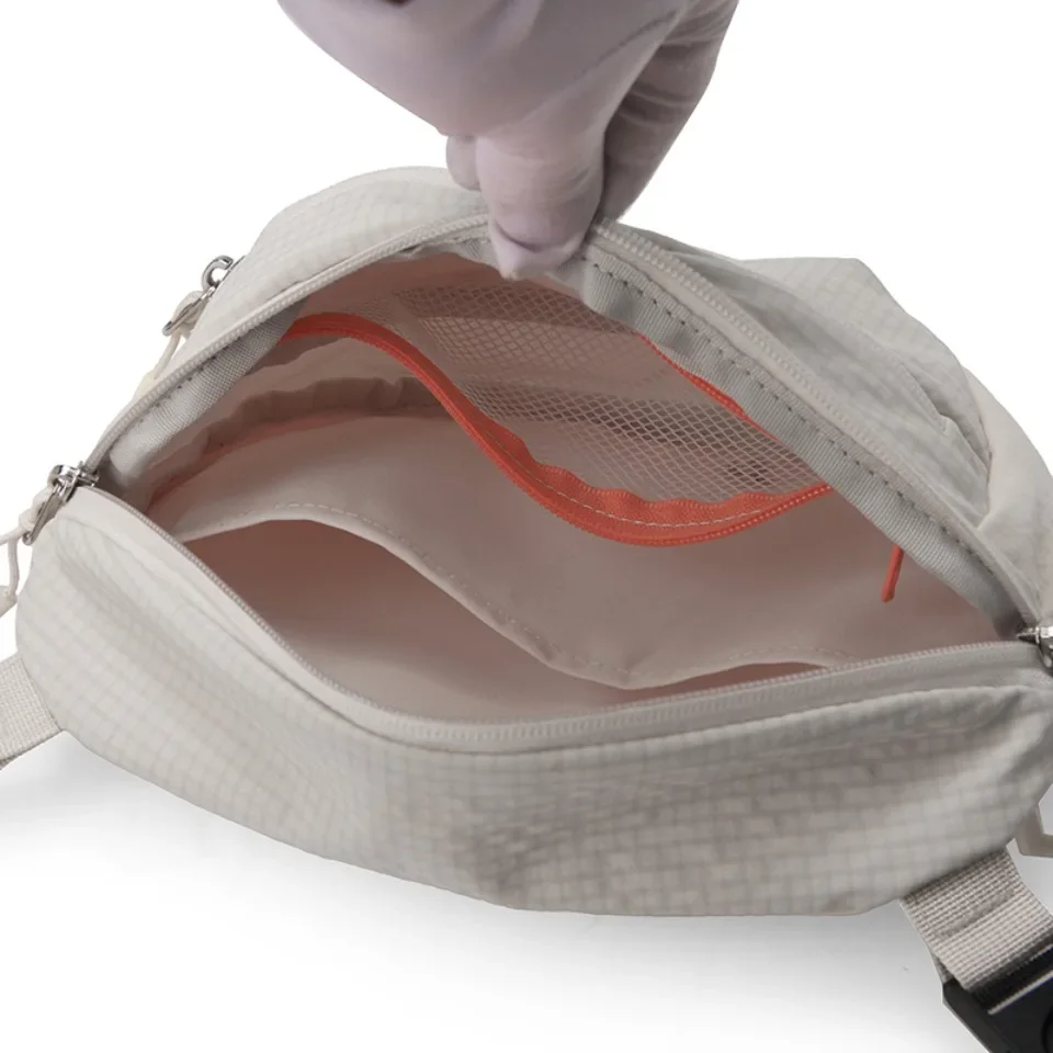 Damen-Hüfttasche, einfarbig, Outdoor-Gürteltasche mit Handytasche, leicht, zum Laufen, Wandern, Umhängetasche für Camping – Detail 19