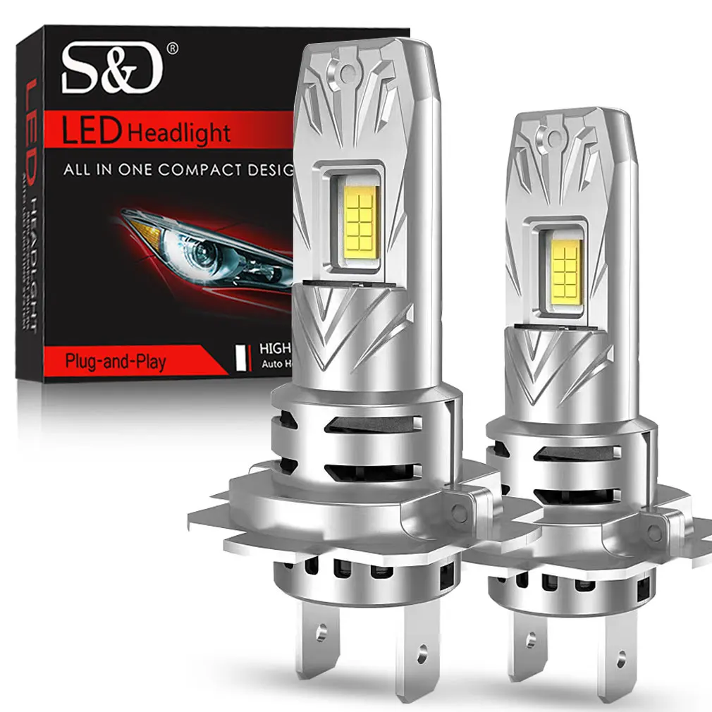 30000LM H7 LED Headlight Kit Mini Bulb 120W 3570 CSP Car Headlamp Auto Fog Lamps Canbus H7 Led Turbo Automobile 6000K 12V led lights led bulbs led headlights led car lights led car headlights car headlamps