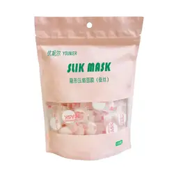 Ultra - Soft Disposable Compressed Facial Mask Sheets - Excellent Water Locking for Skin Care and Travel, 50/30PCS Pack (50pcs)