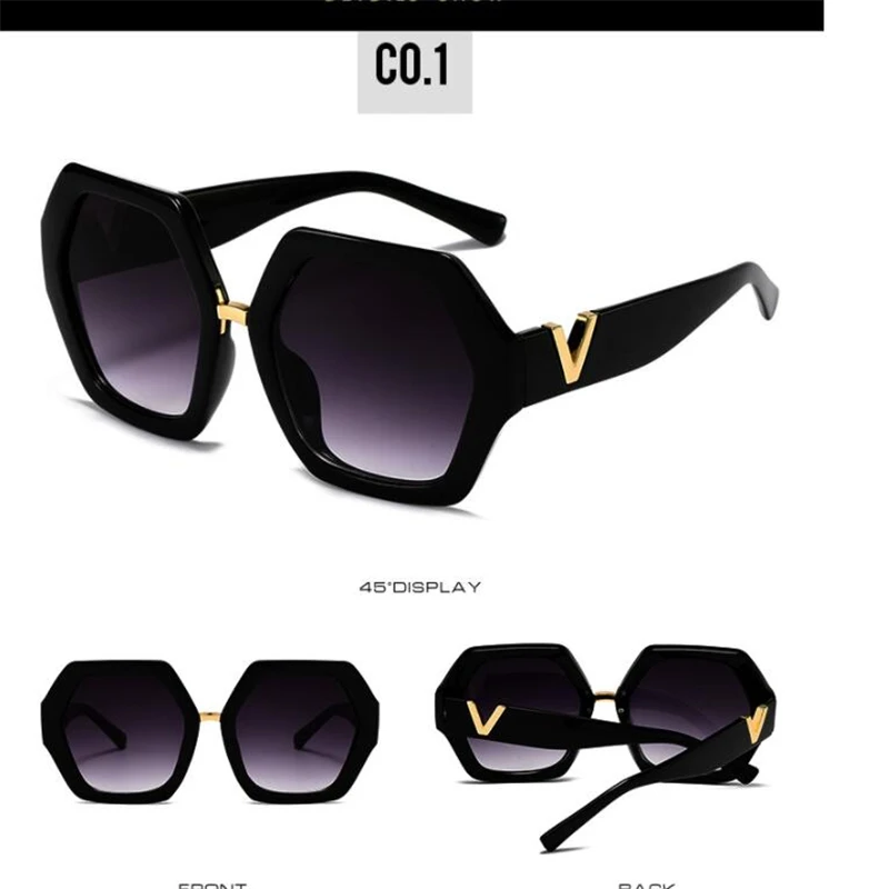 

Солнцезащитные очки в стиле ретро с шестигранным узором для женщин, роскошные Зеркальные Солнцезащитные очки от бренда, оптовая продажа, 10 шт.