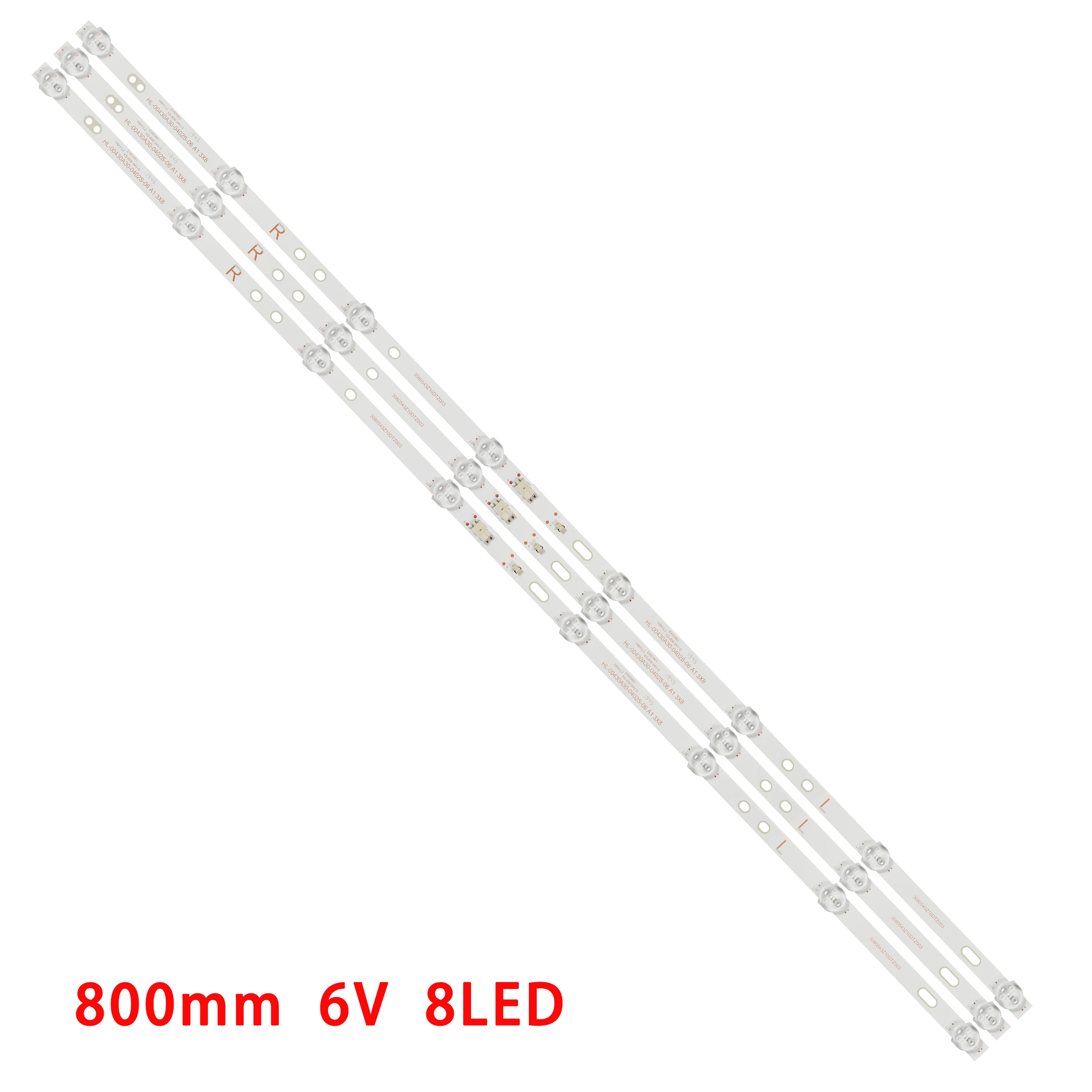 Led Backlight Strip para 43 tv Starwind Led43sa300 Ms-l3300 v3 Pa43tdsa Ms-l2392 v2 Sst-4350c Sj.cx.d43004023030es-m Pcs