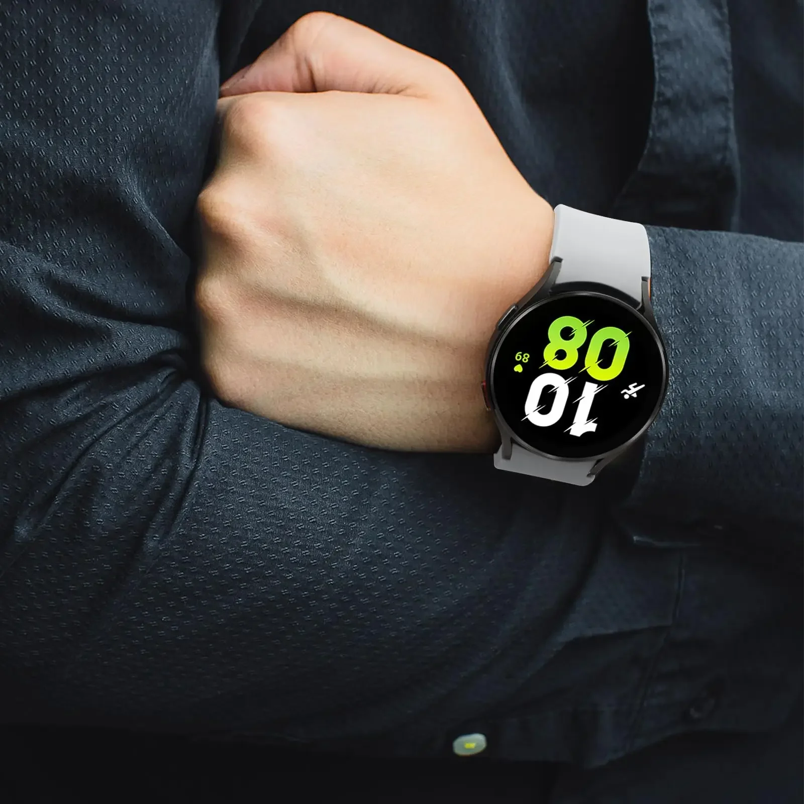 Silicone Wristband Strap – Premium 20mm Bracelet