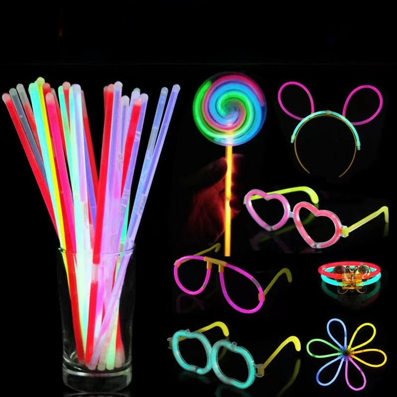 Bracciali di sicurezza fluorescenti senza testo in PVC morbido
