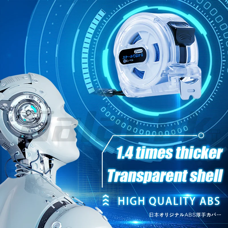 Heavy-Duty Multi-Length Tape Measure for Construction and Site Measuring