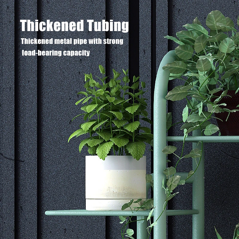 Iron Shelves For Plant Multi-Storey Floor-To-Ceiling Balcony Pot Plant Stand Flower Rack Living Room Lobby Display Flower Stand plant stand,wooden flower shelf