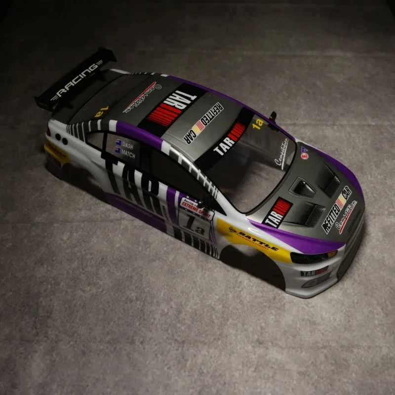 Vue éclatée de la voiture RC drift 1/24 4WD montrant les roues motrices, à 9.69€