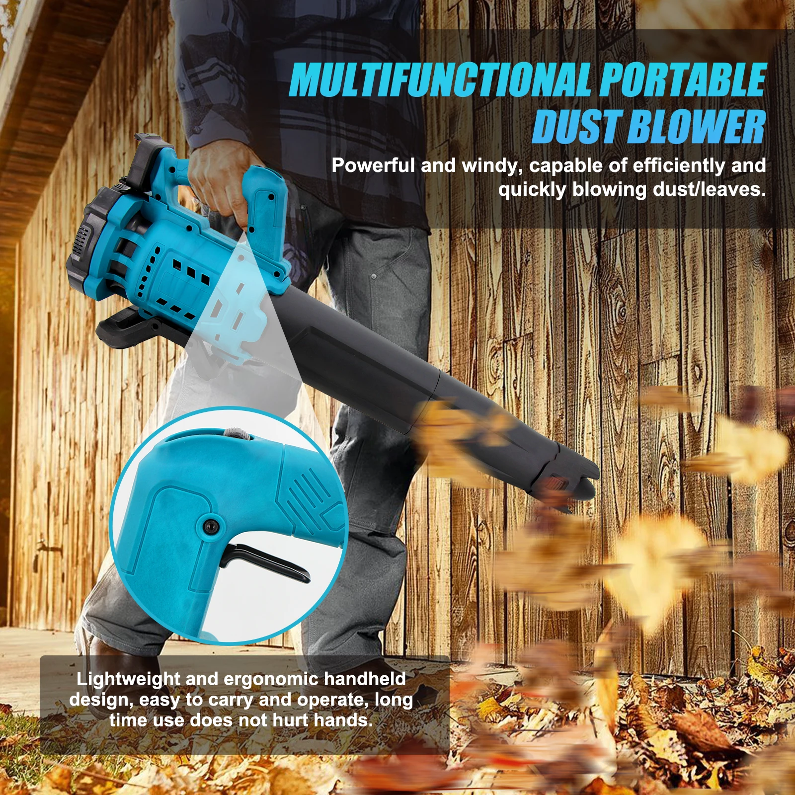Rechargeable Brushed Leaves Sweeper Dust Collector Cordless Electric AirBlower 200m/s Portable Dust Blower air blower,electric blower