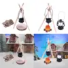 1/12 Doll House Camping Kits Campfire Scene Decor Pretend Play Miniature Scene Model Mini Camping Set for Festival Dollhouse 3