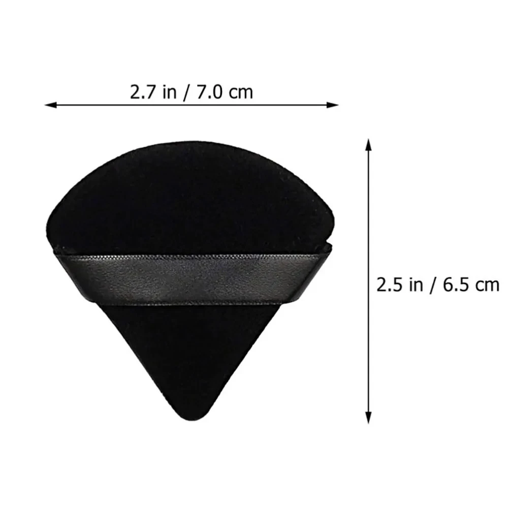 12Pcs Triangle Velvet Powder Puff Make Up Sponges for Face Eyes Contouring Shadow Seal Cosmetic Foundation Makeup Tool 2