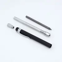 Durable Metal Mechanical Pencil 5.6mm Heavy-Duty Sketch Pencil with Pen Clip Drawing Pencil Sketching 2