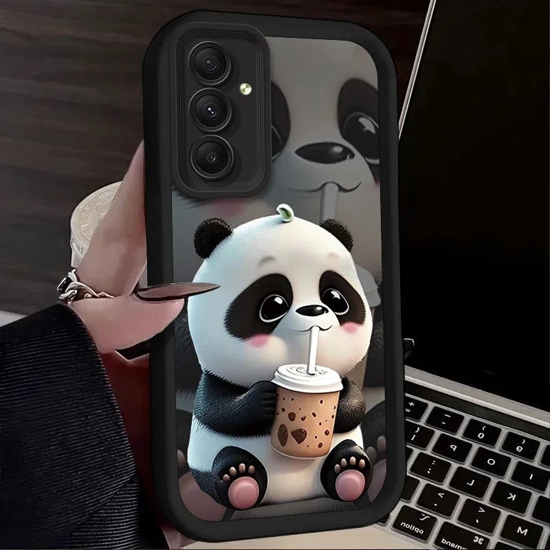 Lucky Panda Bear Soft TPU Phone Case