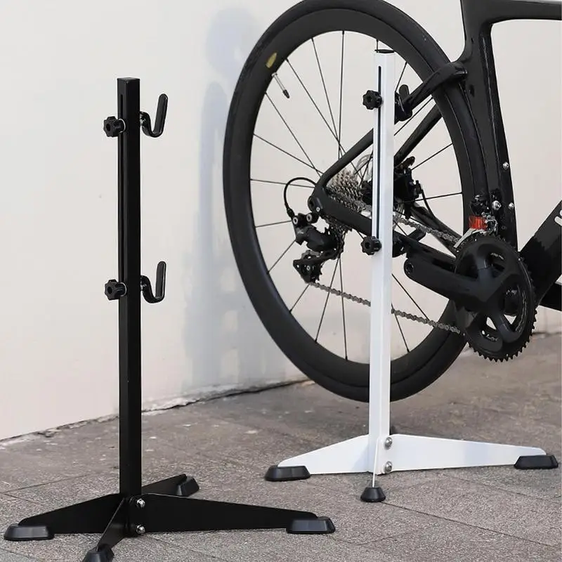 Bicycle Floor Parking Rack Stand mountain bike maintenance rack Portable Home Bicycle replacement Stand Maintenance Holder bicycle parts