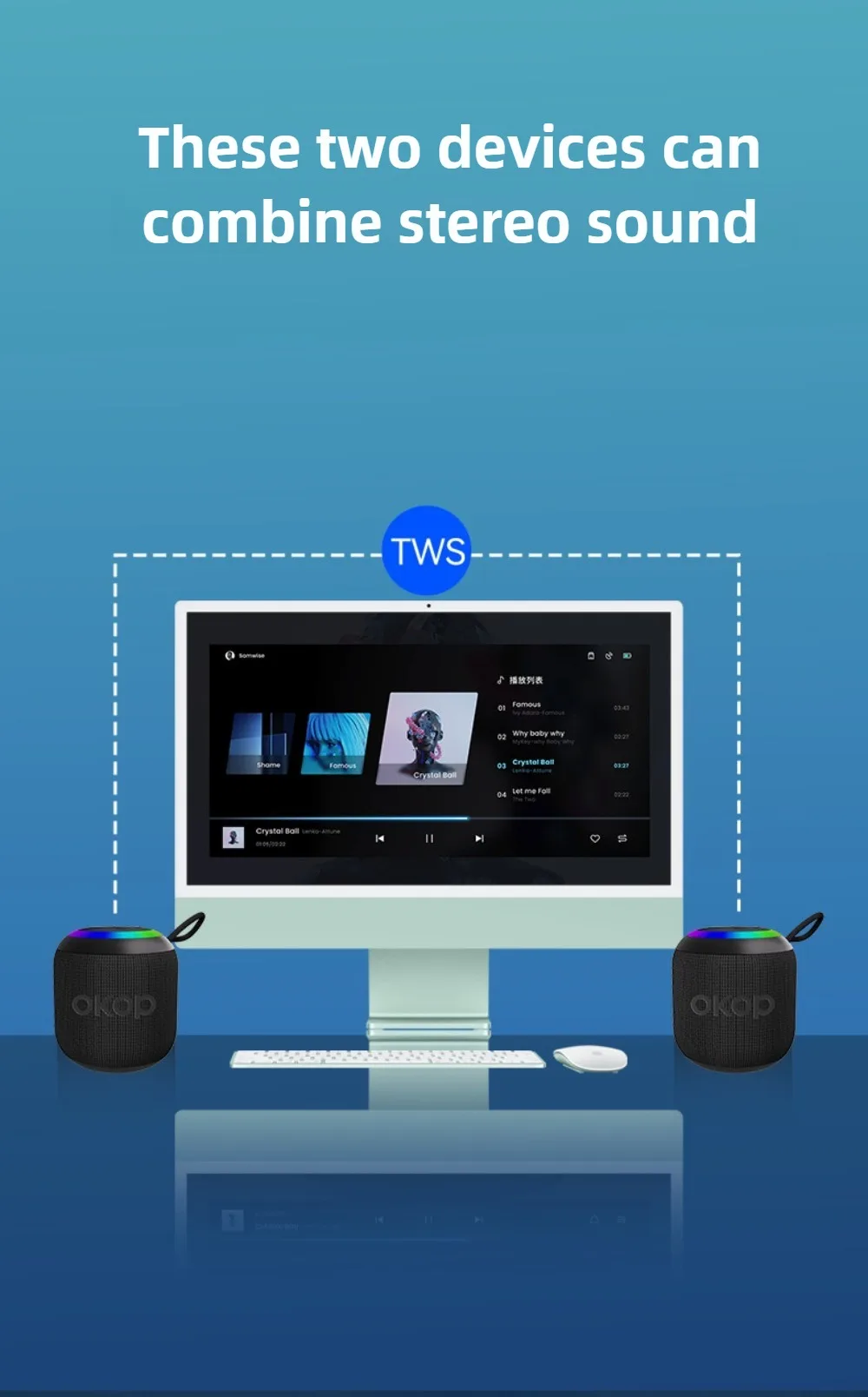 Tragbarer Bluetooth Lautsprecher Mit Erstklassiger Klangqualität_voghion.com
