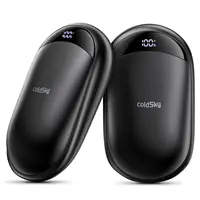 2Pack Rechargeable Hand Warmers Magnetic Electric Hand Warmer with Digital Display for Men Women Golfing Camping Hunting Hikking 1