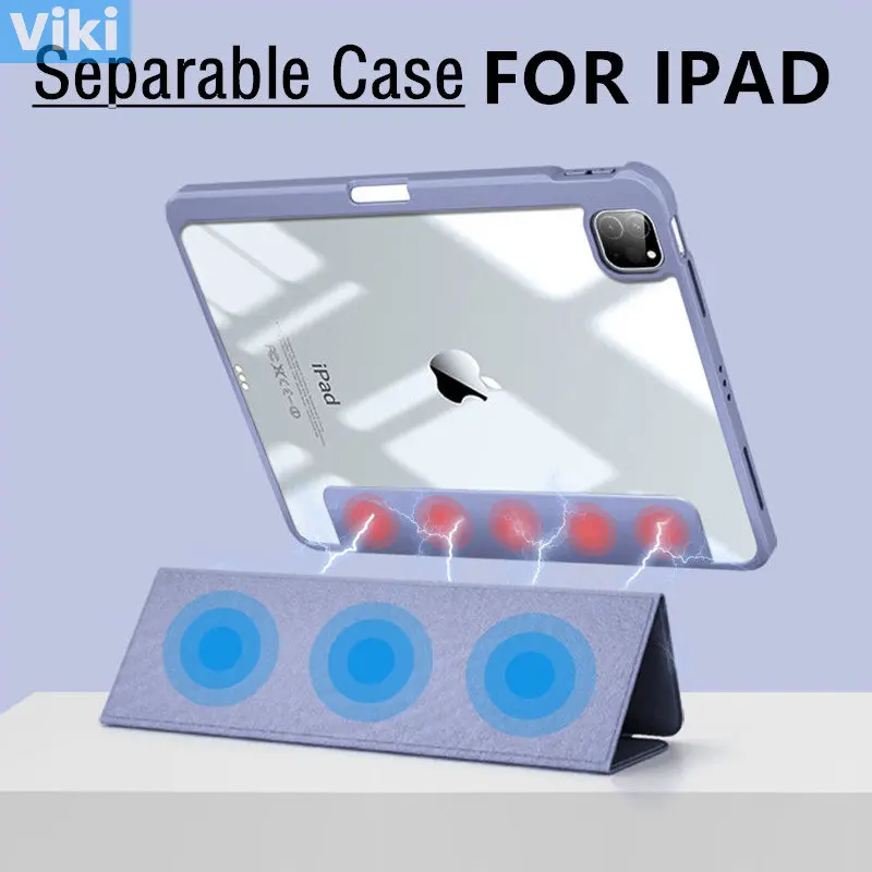 Separazione Magnetica Per Ipad Case Ipad Air 5 Case 10Th Gen 2022 9Th 8Th 7Th 10.2 Mini 6 Pro 12.9 Funda Cover Ipad Pro 11 Case