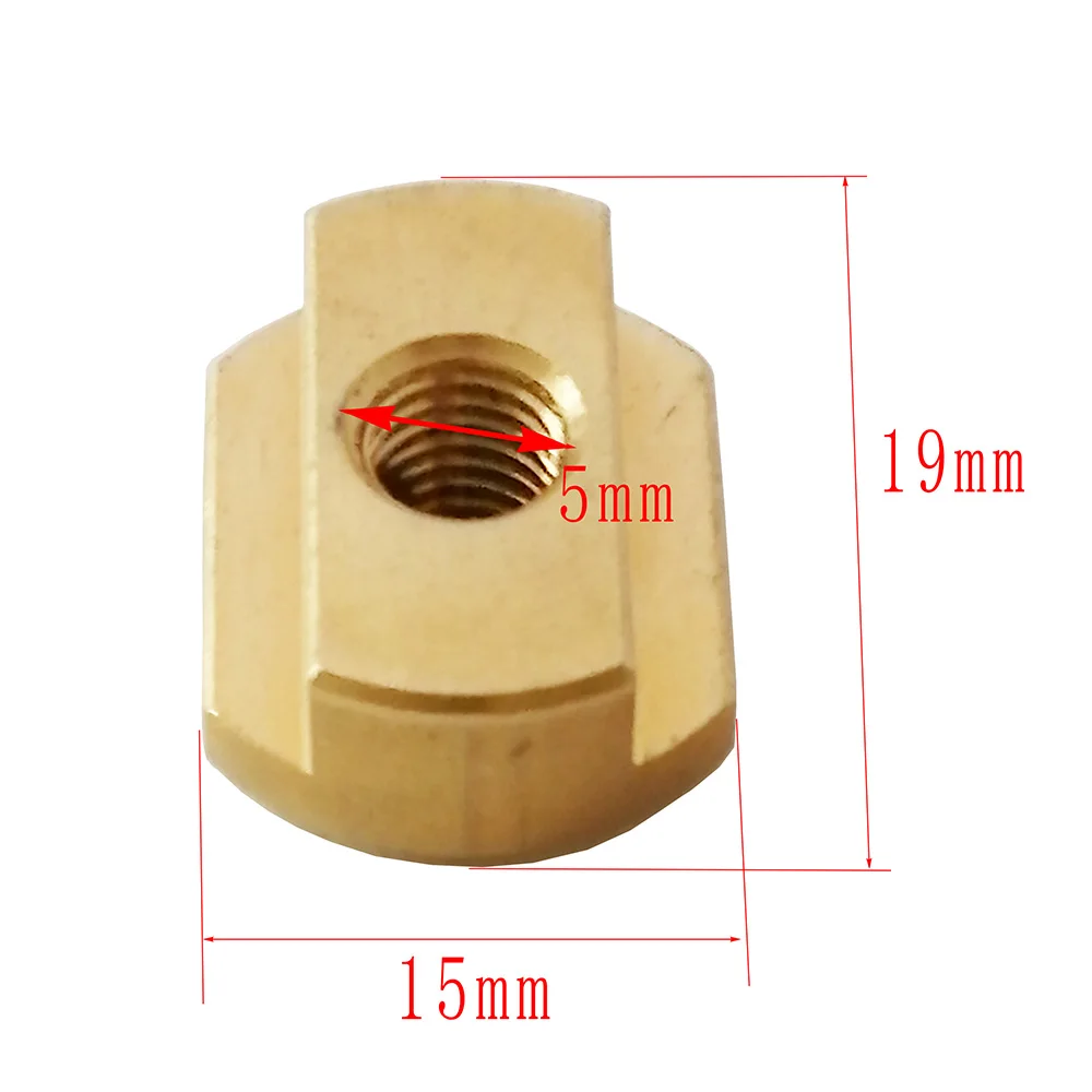 Hydrofoil Mounting T Nuts 4 Pieces M8 / M6 Hydrofoil Mounting T-Nuts for Water Sports Surfing All Hydrofoil Tracks