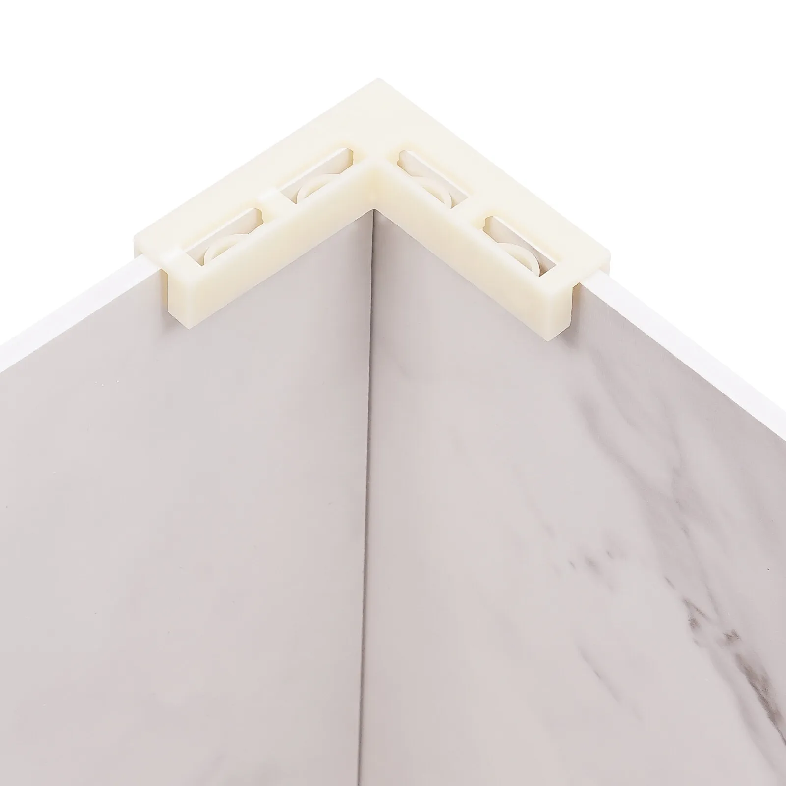 3er-Pack Doppelseitiger PVC-Fotohintergrund mit Marmor- & Weißer Seite für Produkt-, Lebensmittel- & Flat-Lay-Fotografie – Detail 10