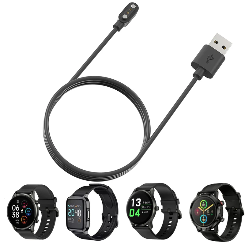 Cavo Di Ricarica Usb Per Haylou Gs Ls09A/Gst Ls09B/Rs4 Plus Ls11 Ls12/Rt2 Ls10/Ls02/Rt Ls05S/Solar Ls05 Rt3 Ls16 Caricabatterie Per Orologi