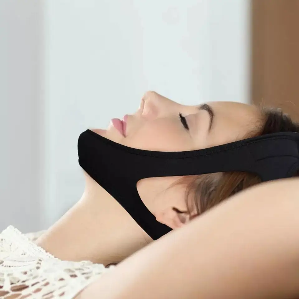 Triangular Anti Snoring Chin Support Strap