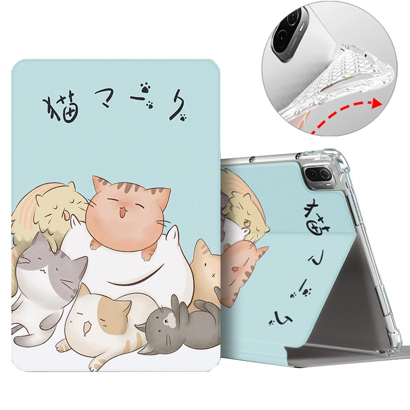 Cover Per Xiaomi Pad 5 Mi Pad 5 Smart Cover Tablet Kids Magnetic Pieghevole Smart Cover Funda Para Tablet Per Mi Pad 5 Pro Mipad 5