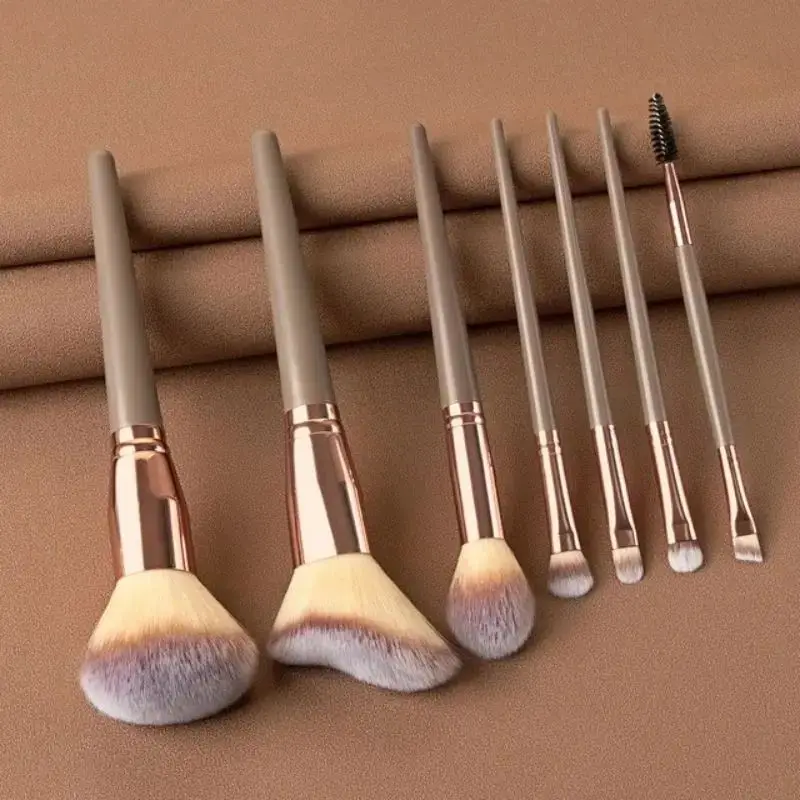 7pcs brown