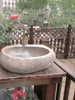 Centennial Stone Wash Basin Vintage Pebble Table Basin Natural Stone Washbasin Art Basin Wash 3